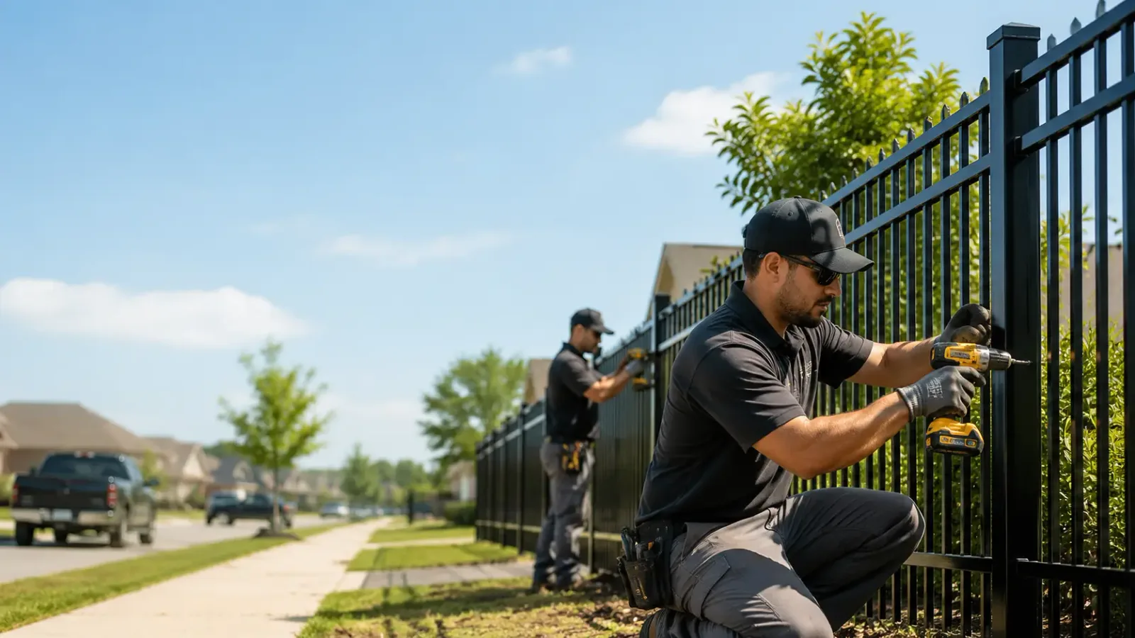 Metal Fence Installation in Rosedale, MS